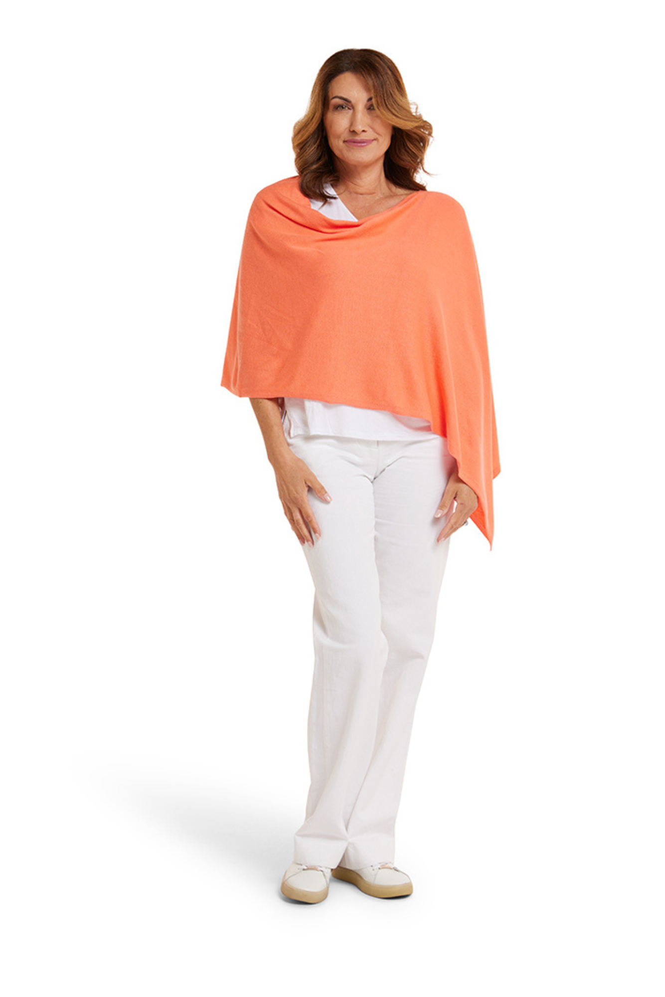 Sherbet Cotton Cashmere Topper
