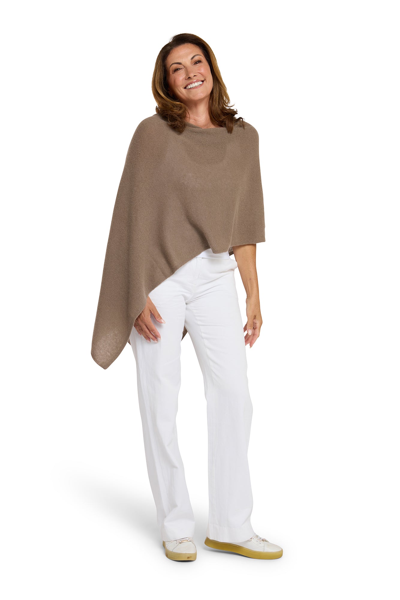 Truffle Cashmere Topper