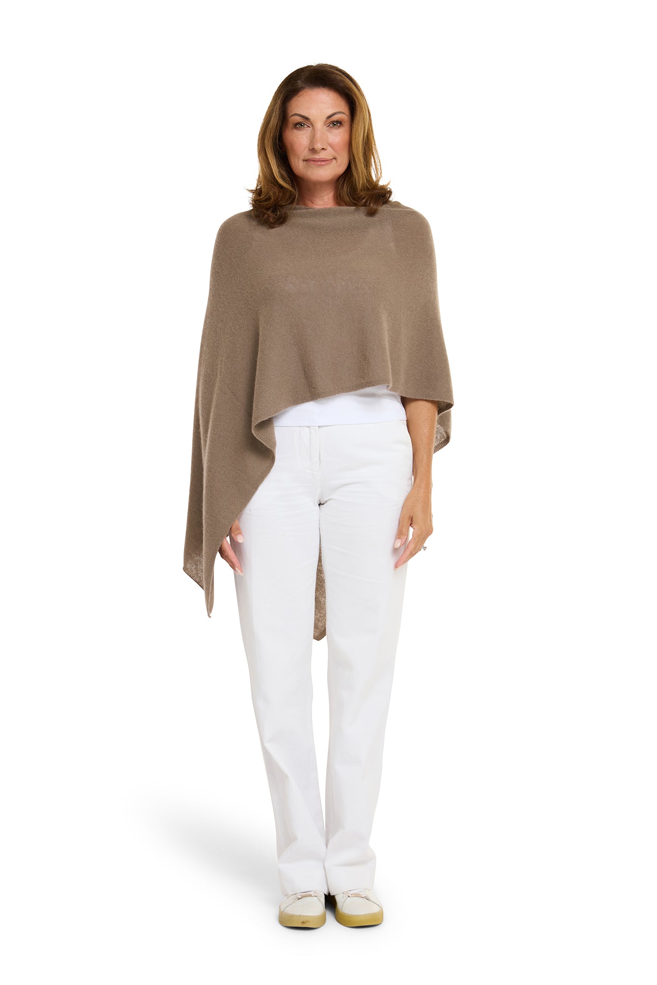 Truffle Cashmere Topper