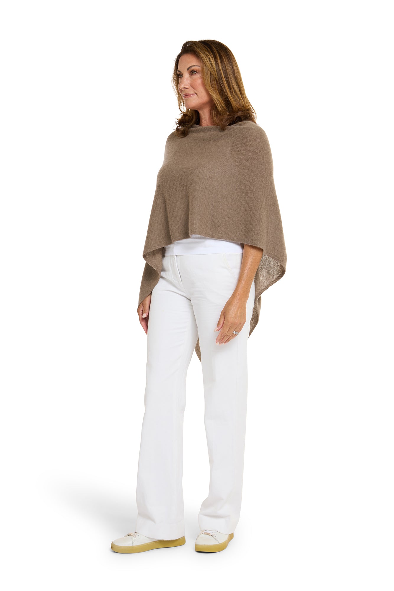 Truffle Cashmere Topper