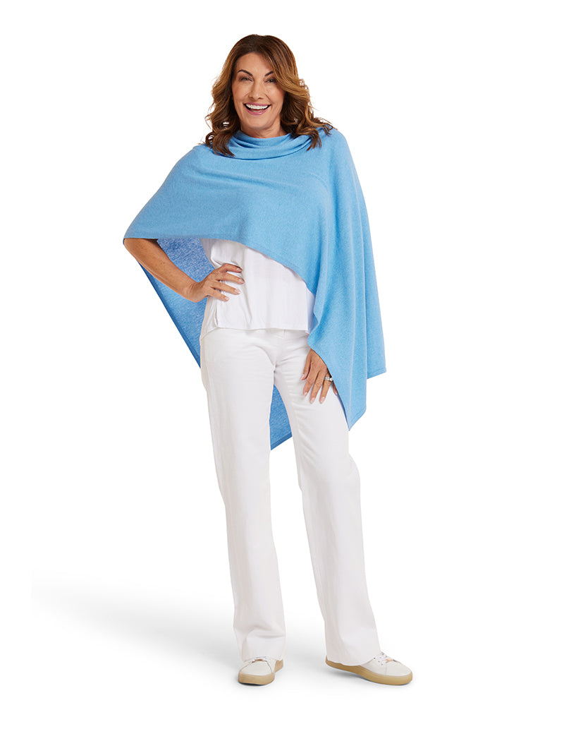 Windswept Cotton Cashmere Topper