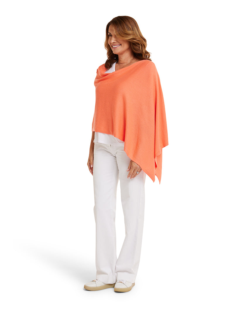 Sherbet Cotton Cashmere Topper