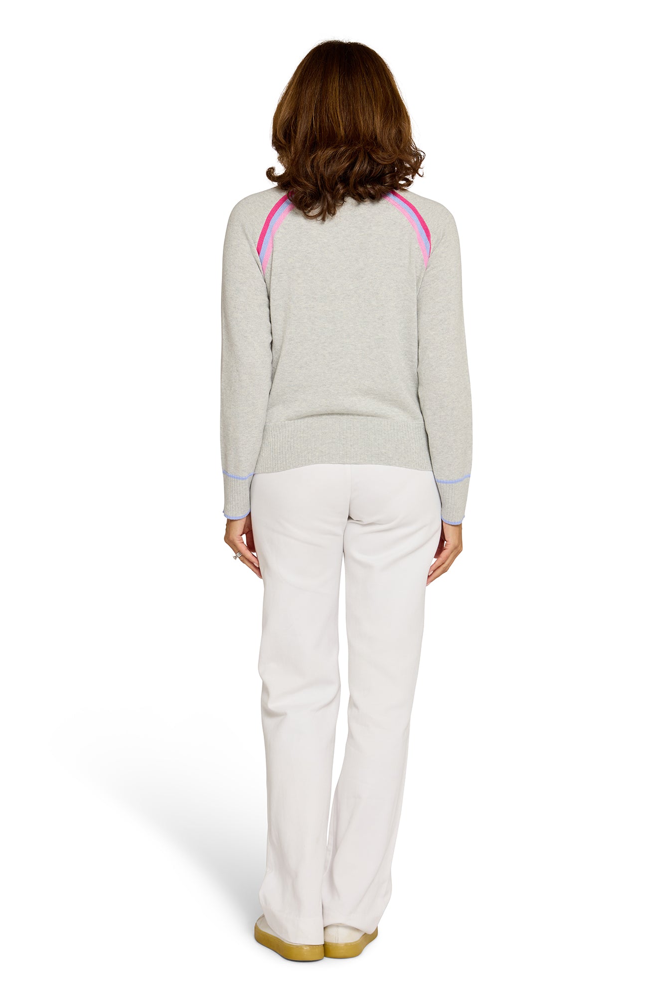 Rainbow Raglan Fog