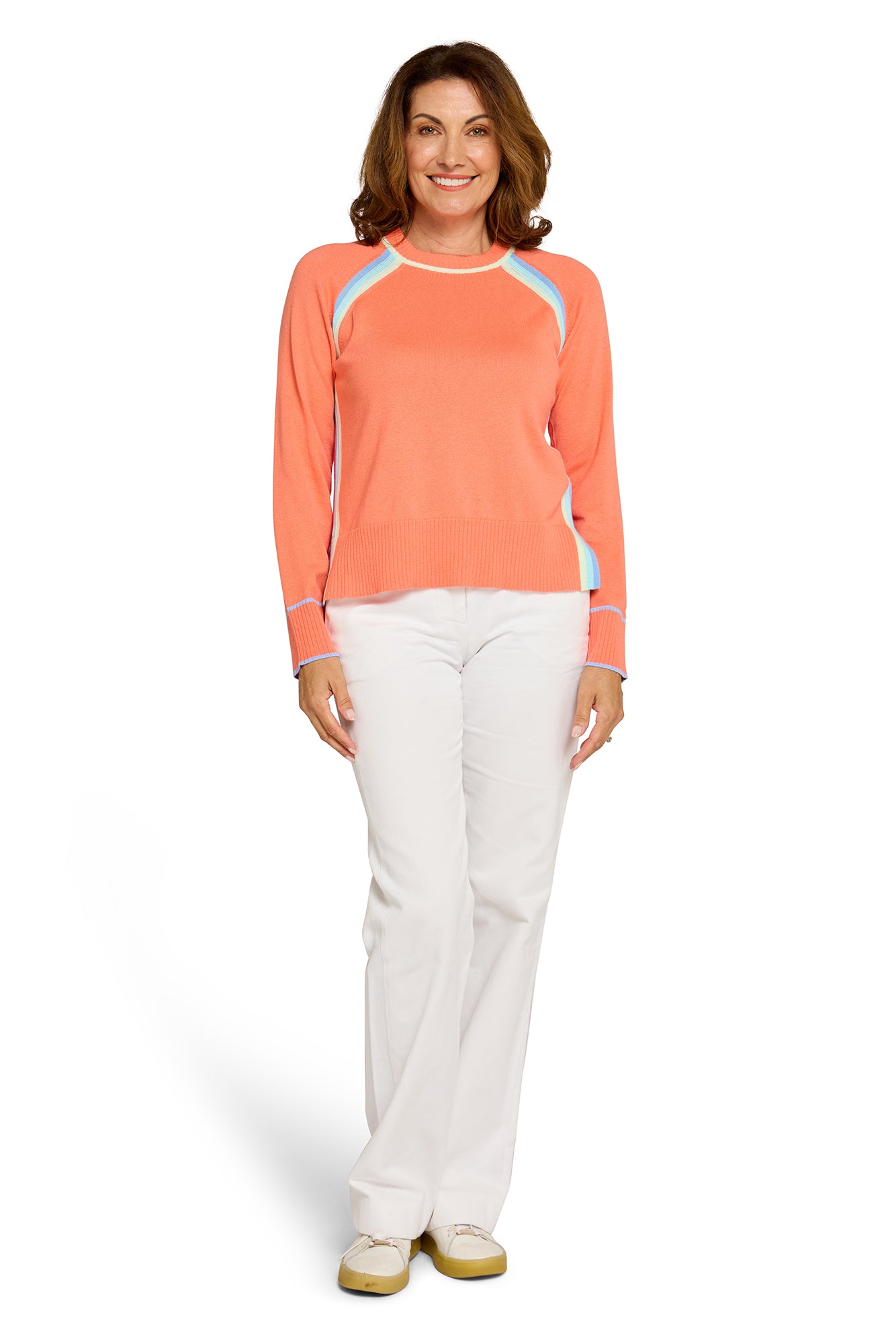 Rainbow Raglan Sherbet