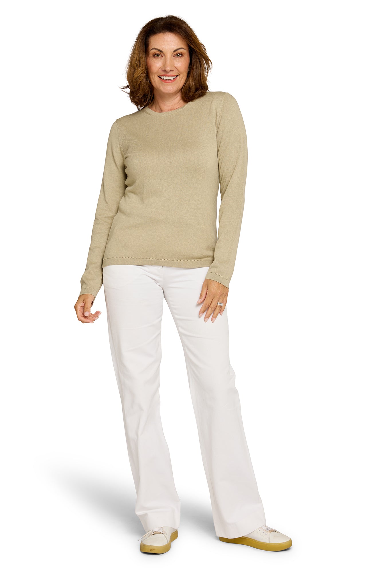 Classic Crew Jumper Pistachio