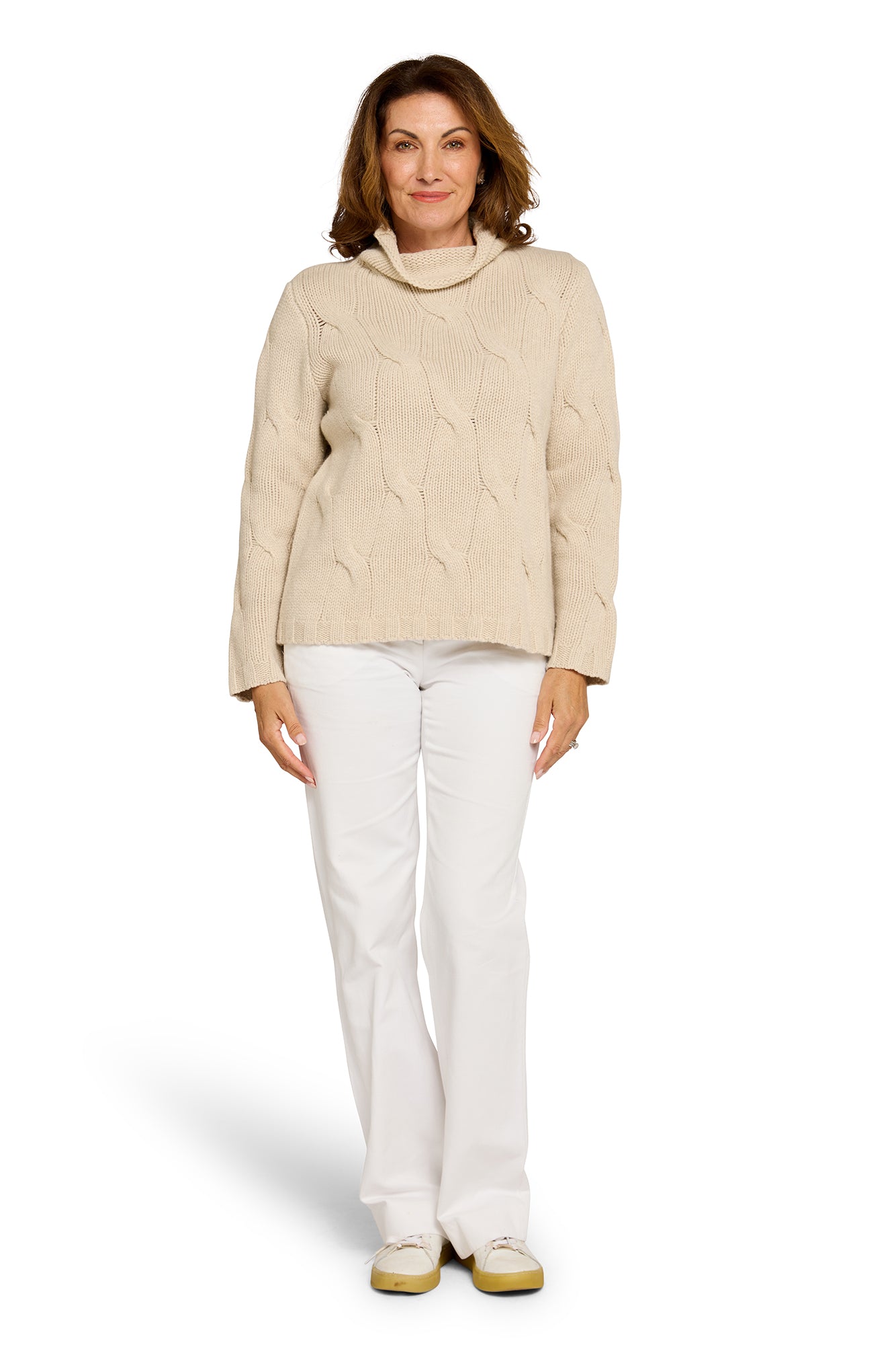 Oberon Cable Jumper Macaroon