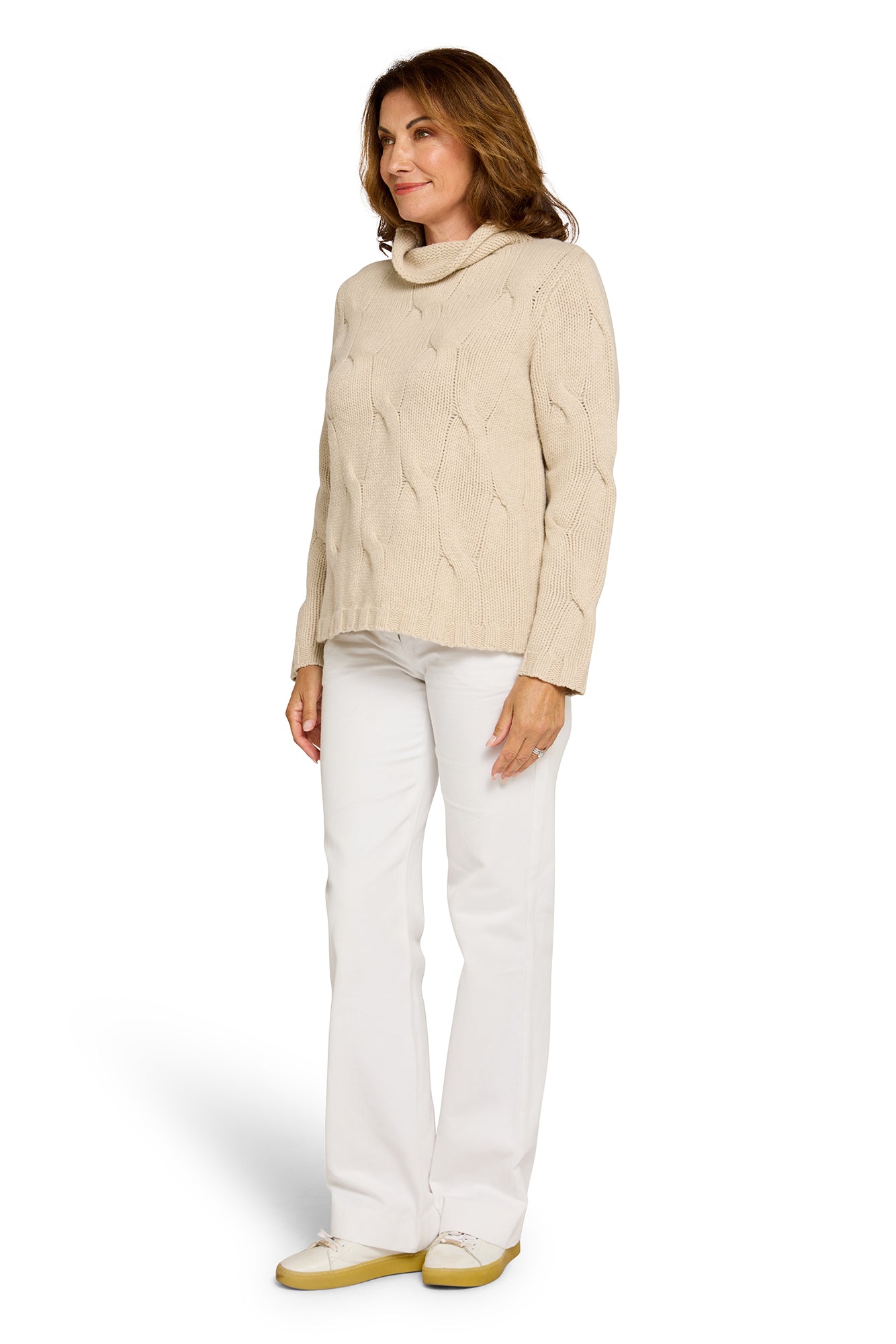 Oberon Cable Jumper Macaroon