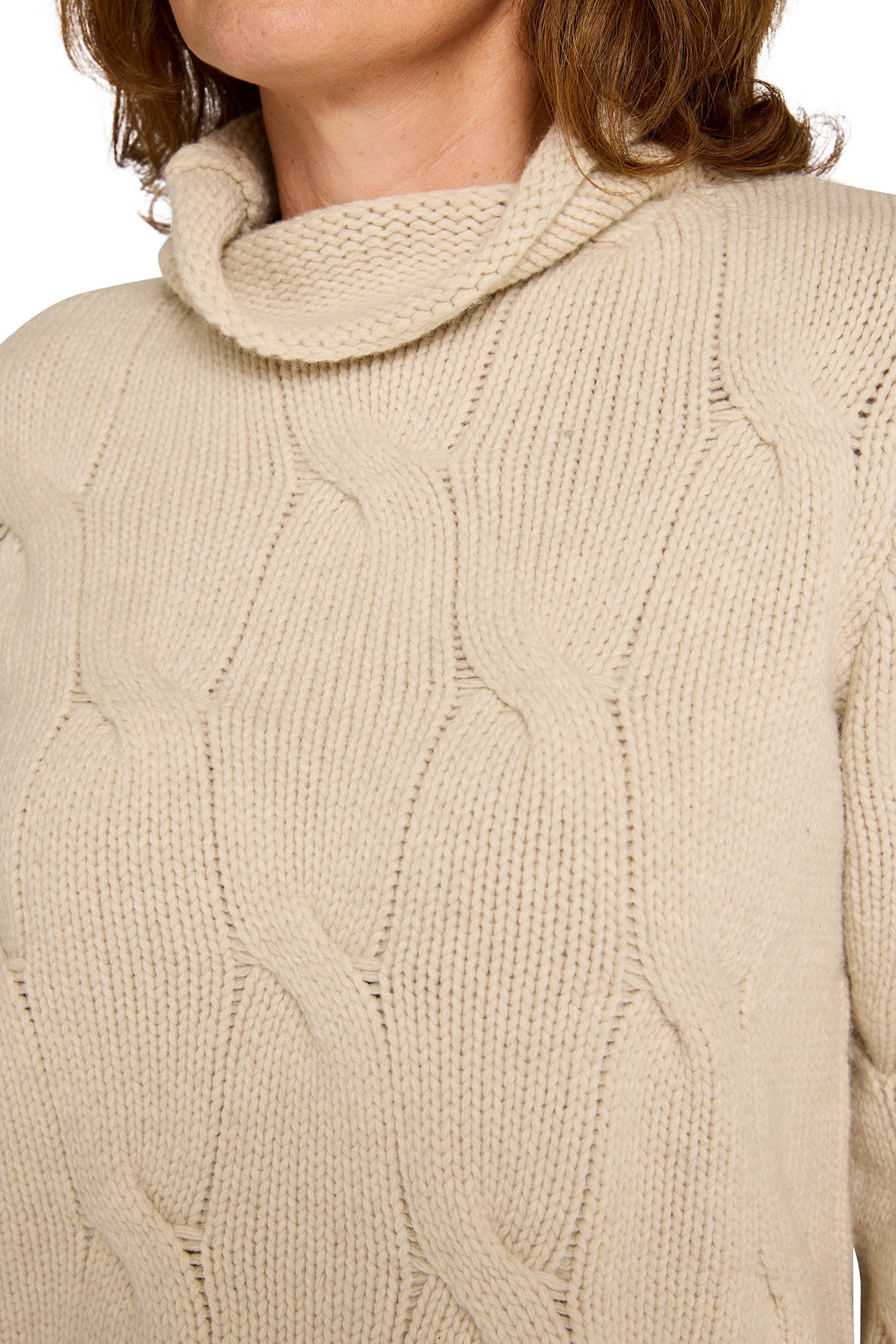 Oberon Cable Jumper Macaroon