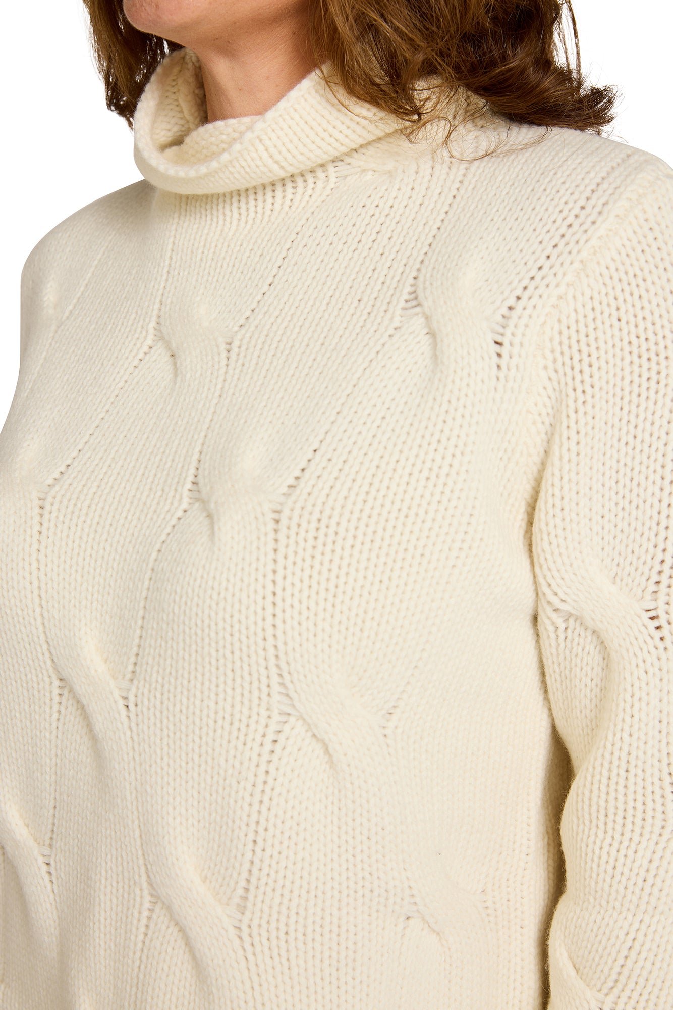 Oberon Cable Jumper Chalk