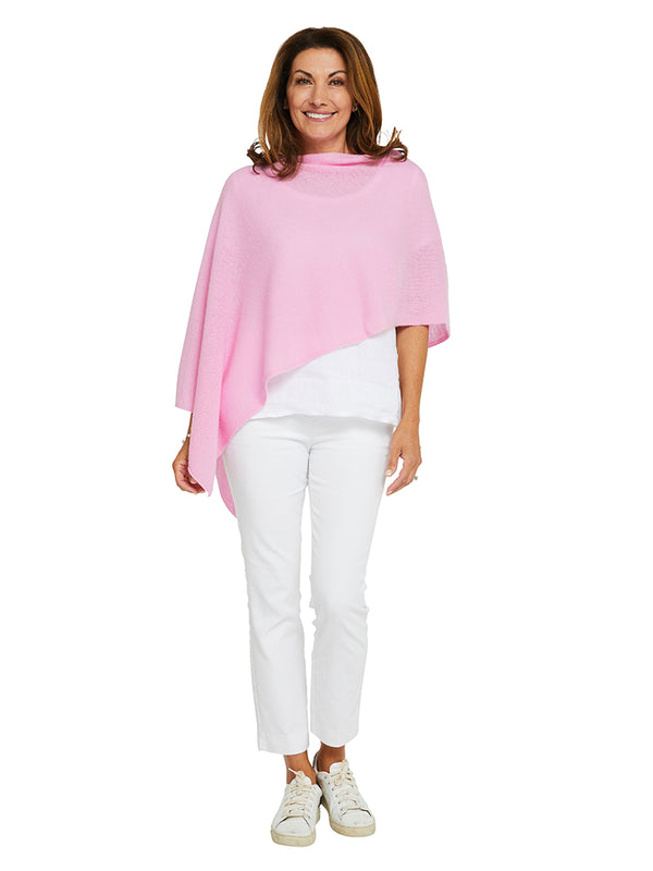 Glam Pink Cashmere Topper