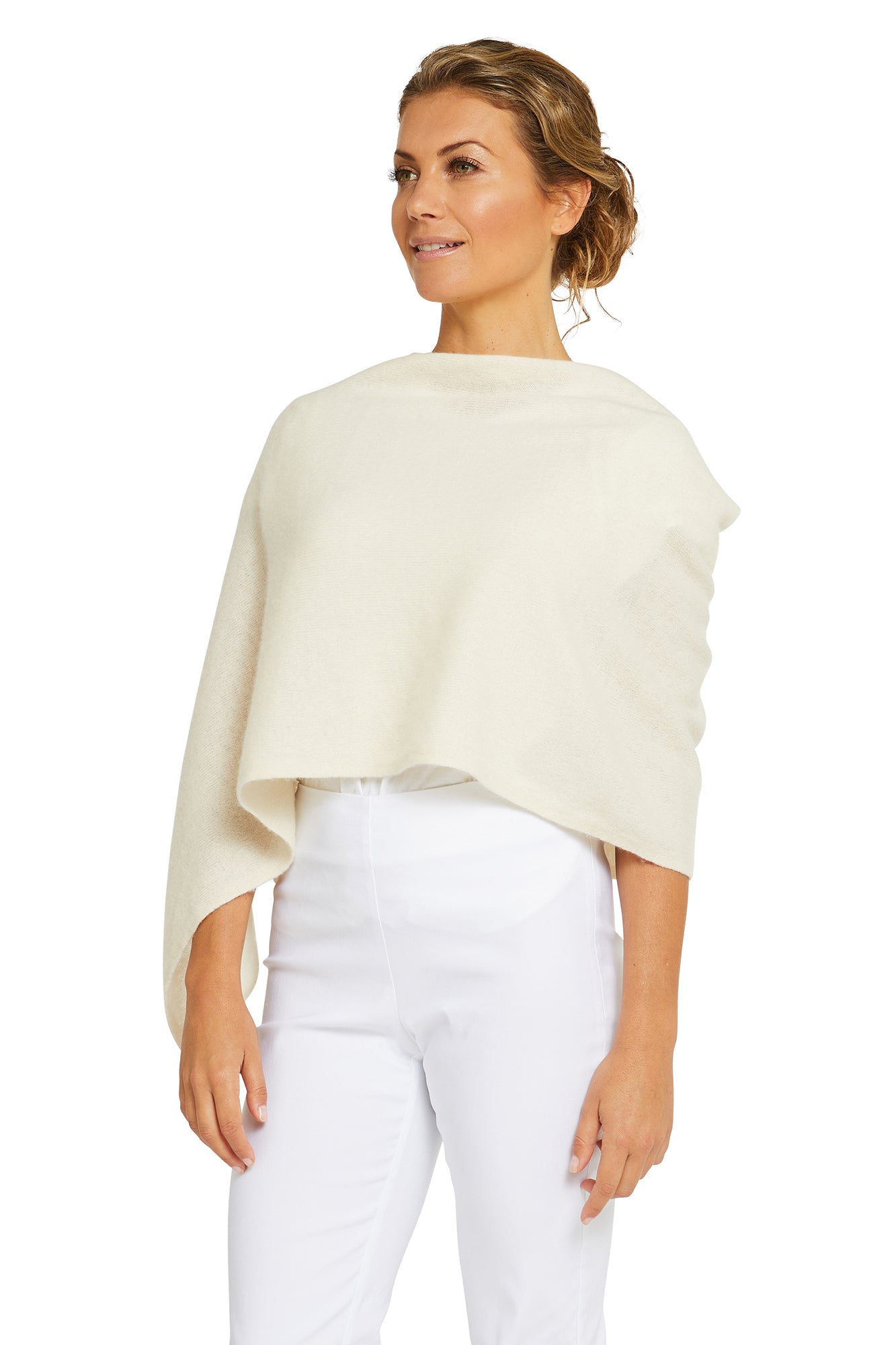 Snow Cashmere Topper