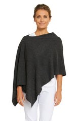 Charcoal Cashmere Topper