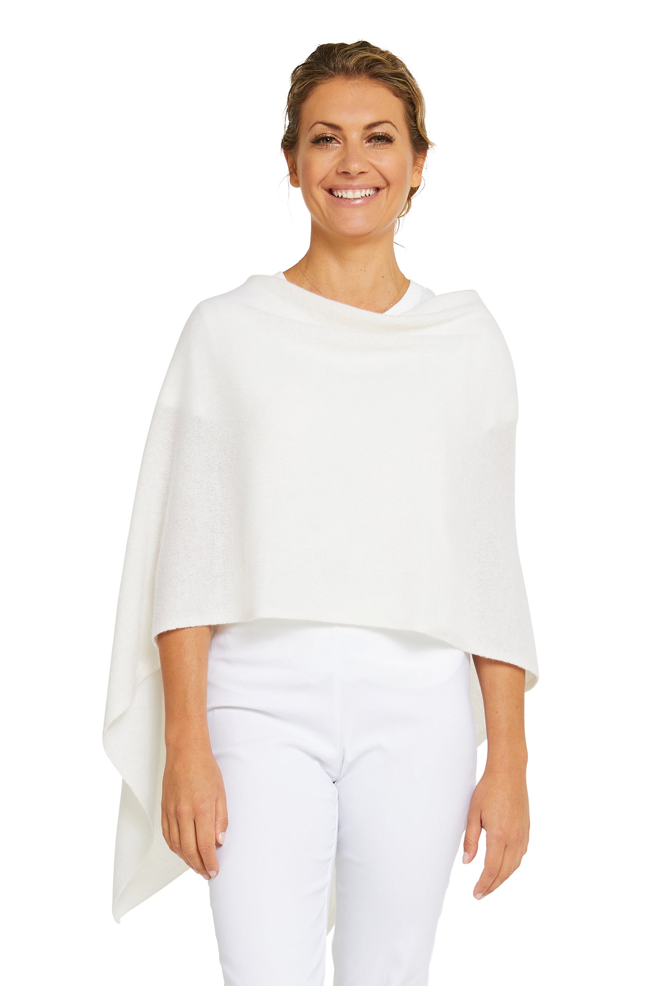 White Cashmere Topper