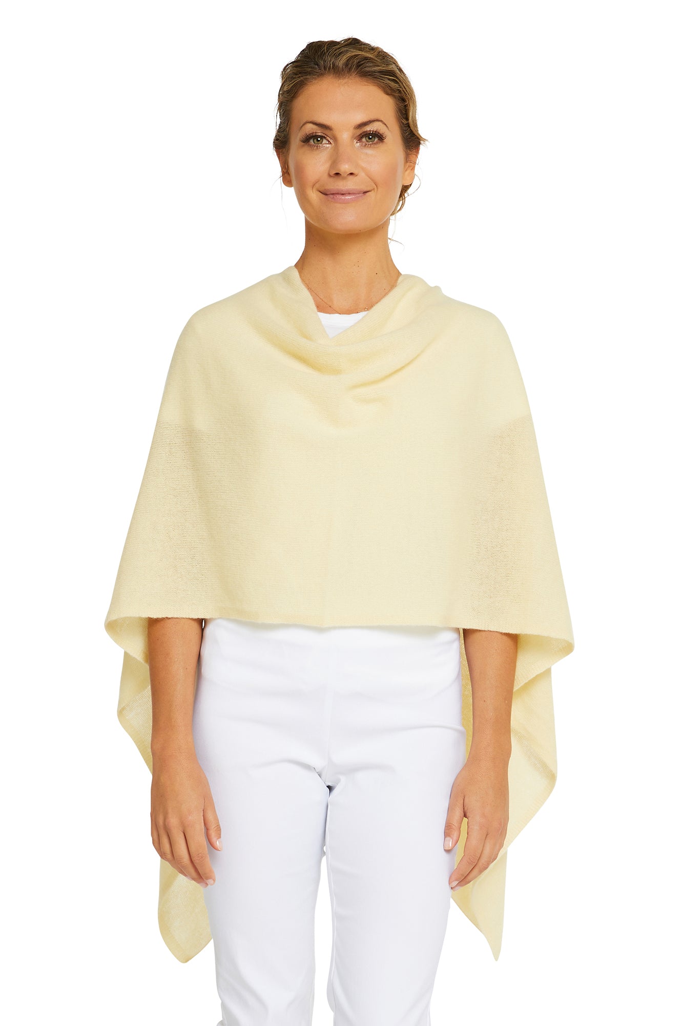 French Cream Cashmere Topper