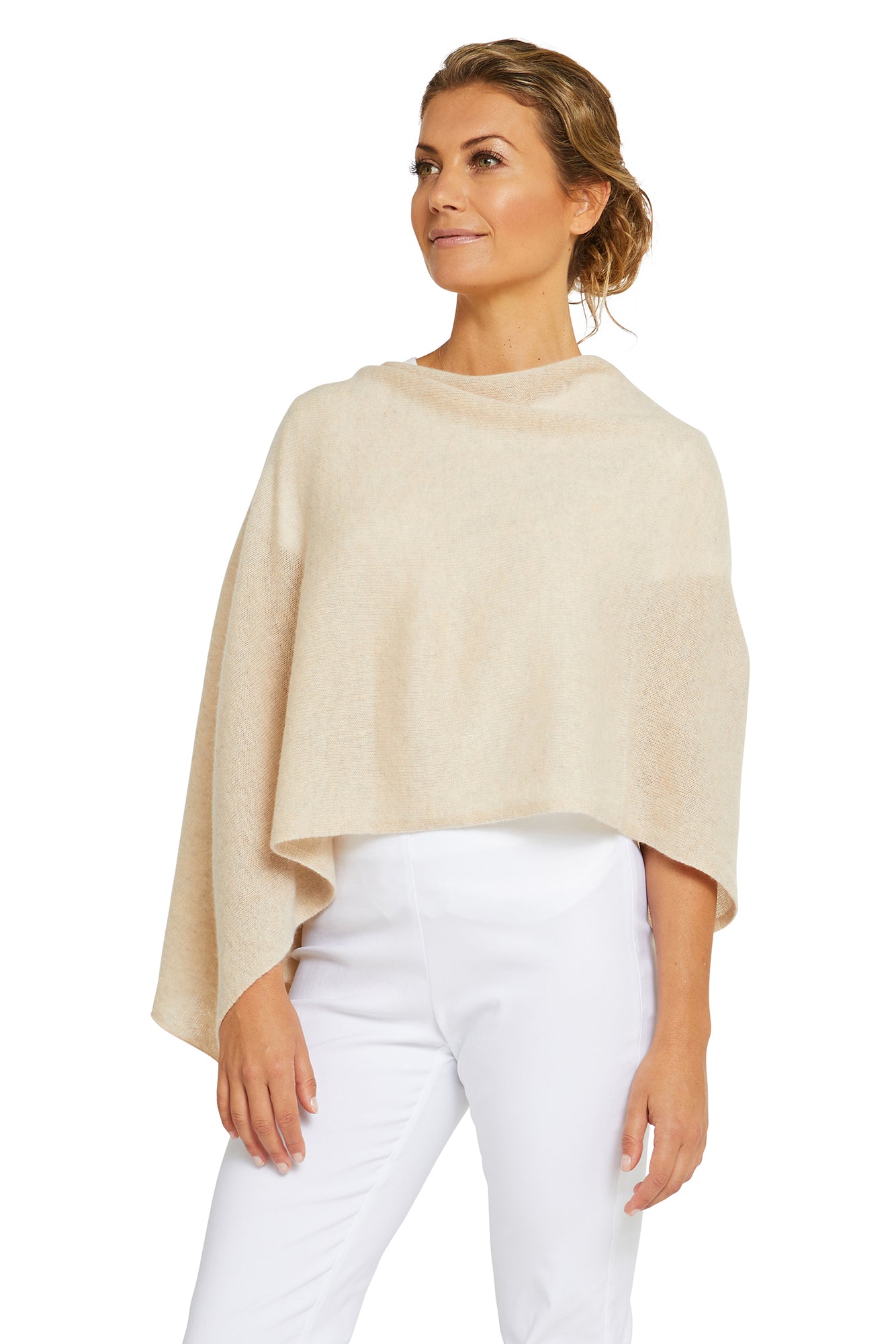 Chai Latte Cashmere Topper