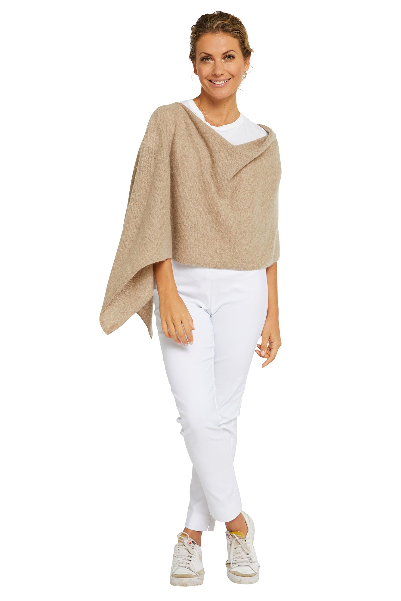 Natural Cashmere Topper