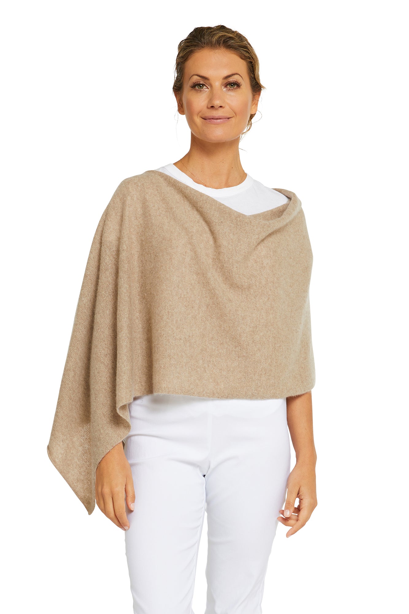 Natural Cashmere Topper