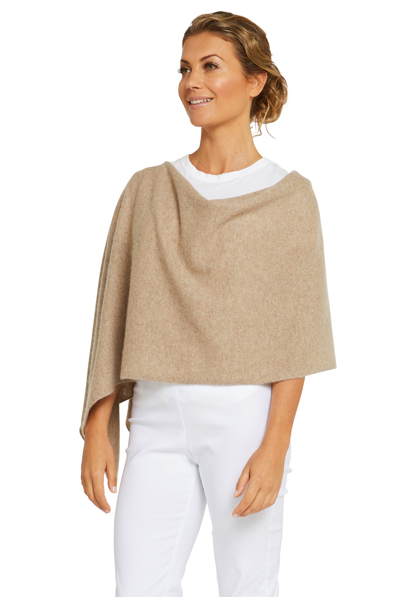 Natural Cashmere Topper