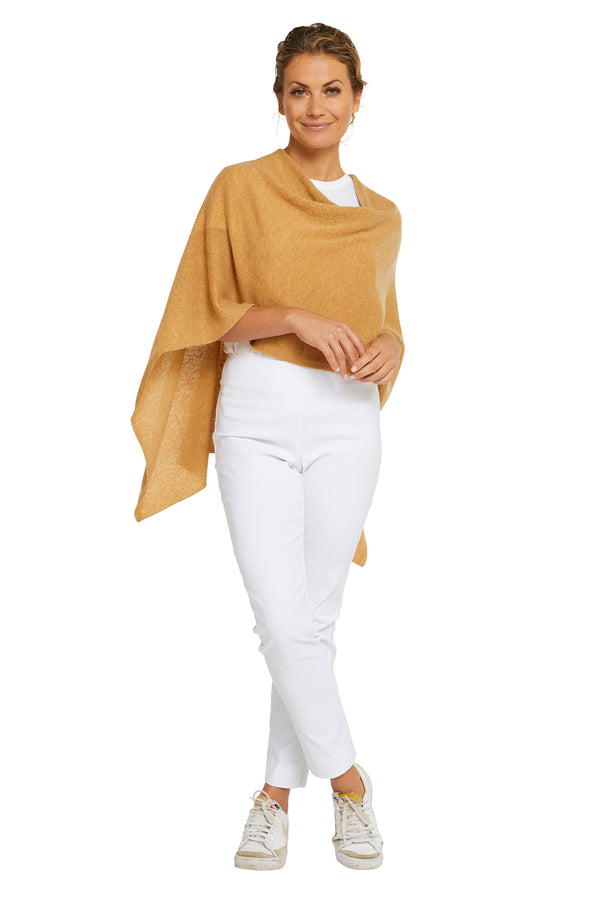 Toffee Cashmere Topper