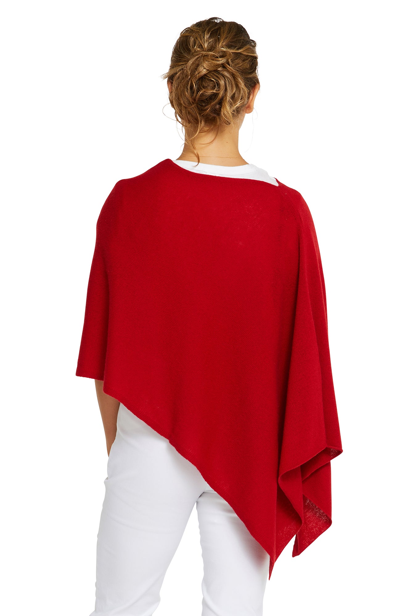 Crimson Cashmere Topper