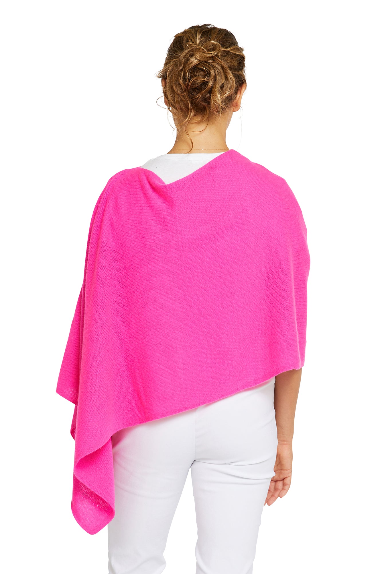 Tickled Pink Cashmere Topper