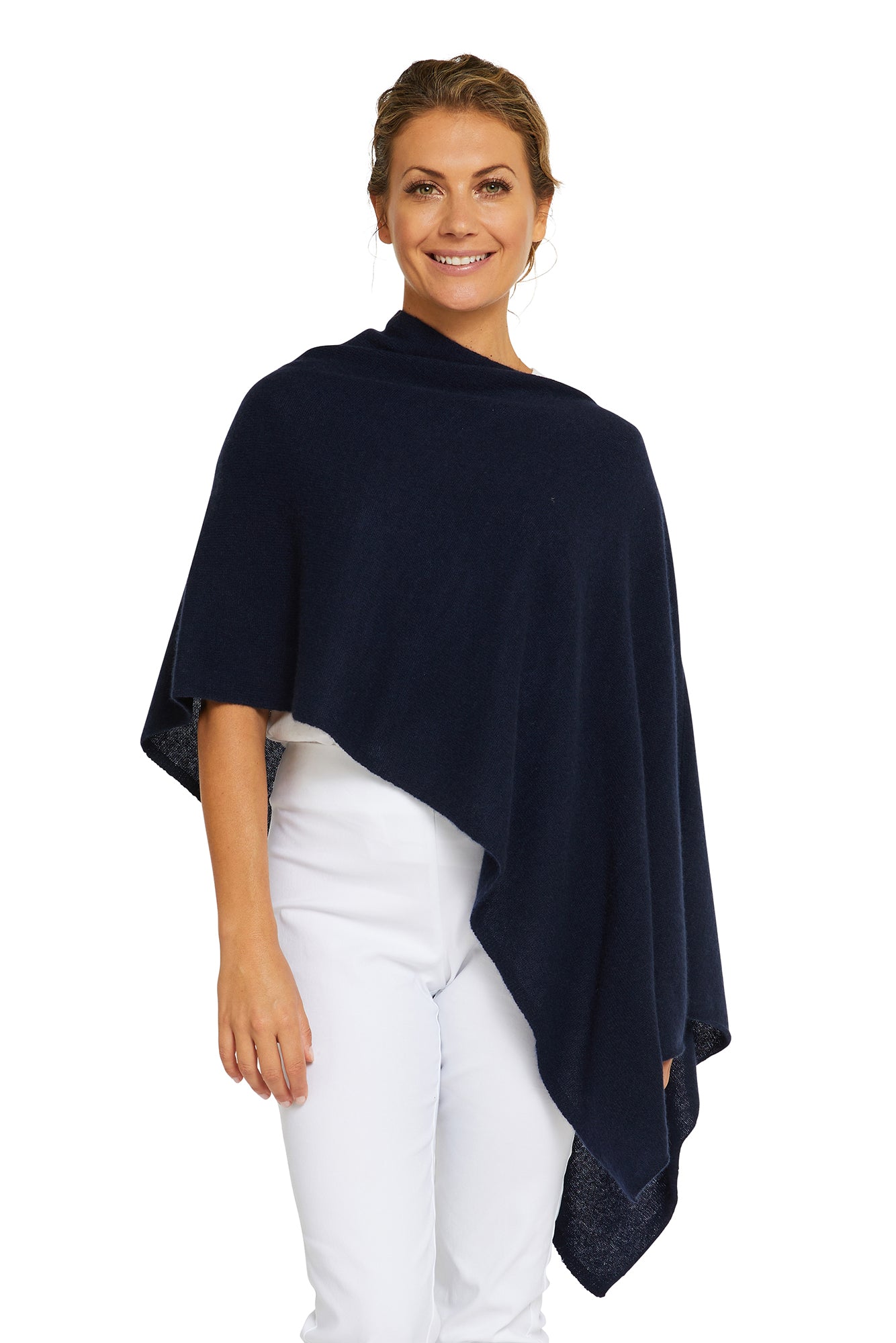 Indigo Cashmere Topper