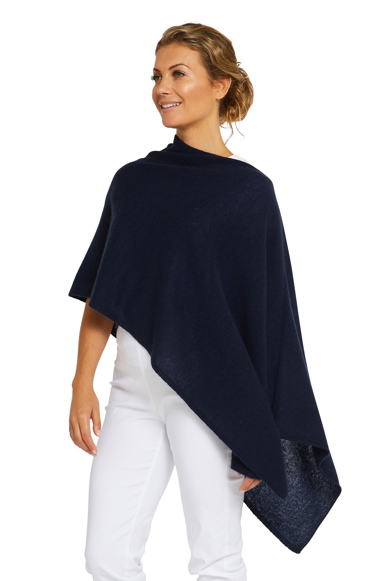 Indigo Cashmere Topper