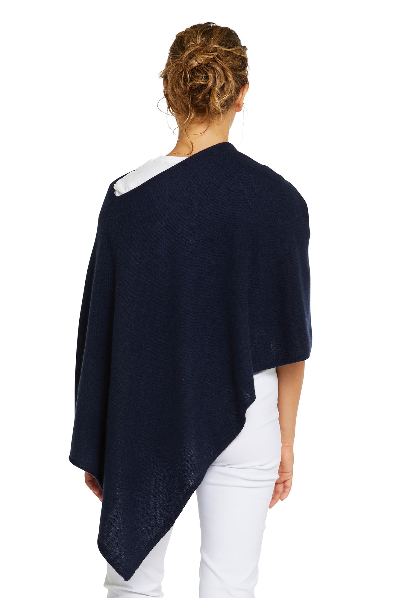 Indigo Cashmere Topper