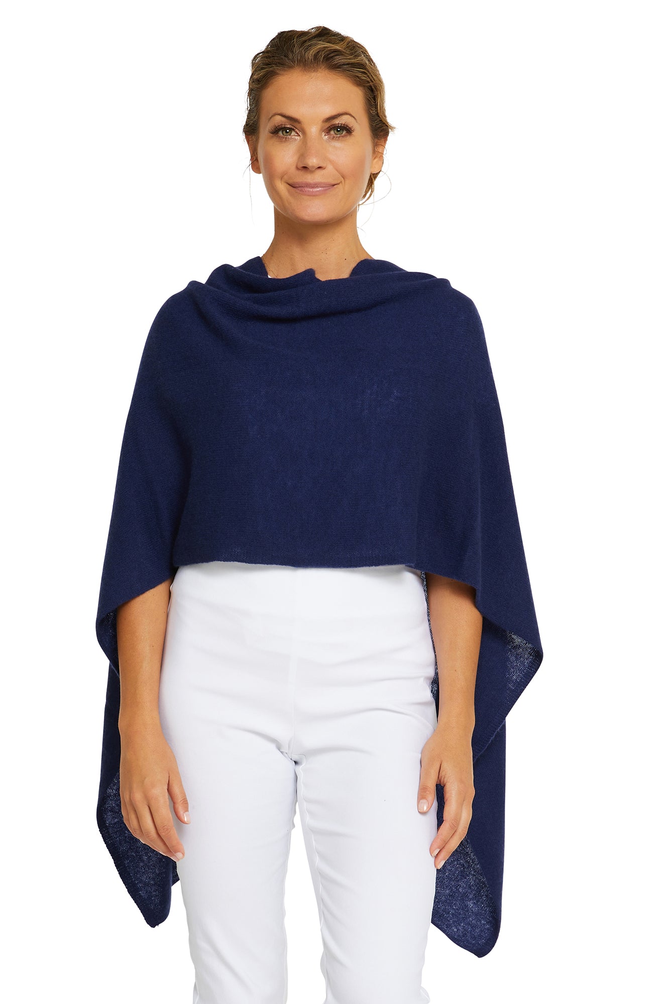 Midnight Cashmere Topper