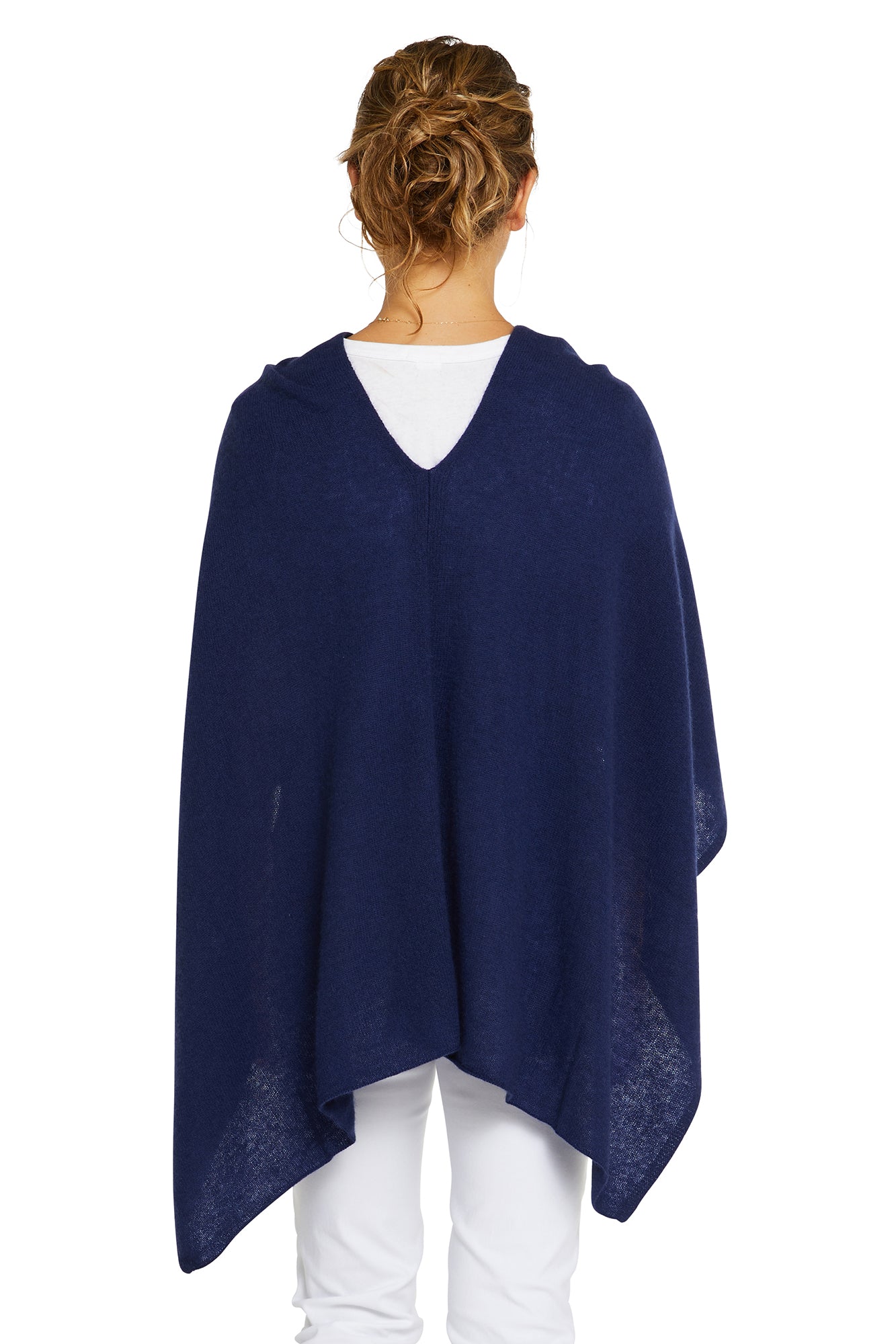 Midnight Cashmere Topper