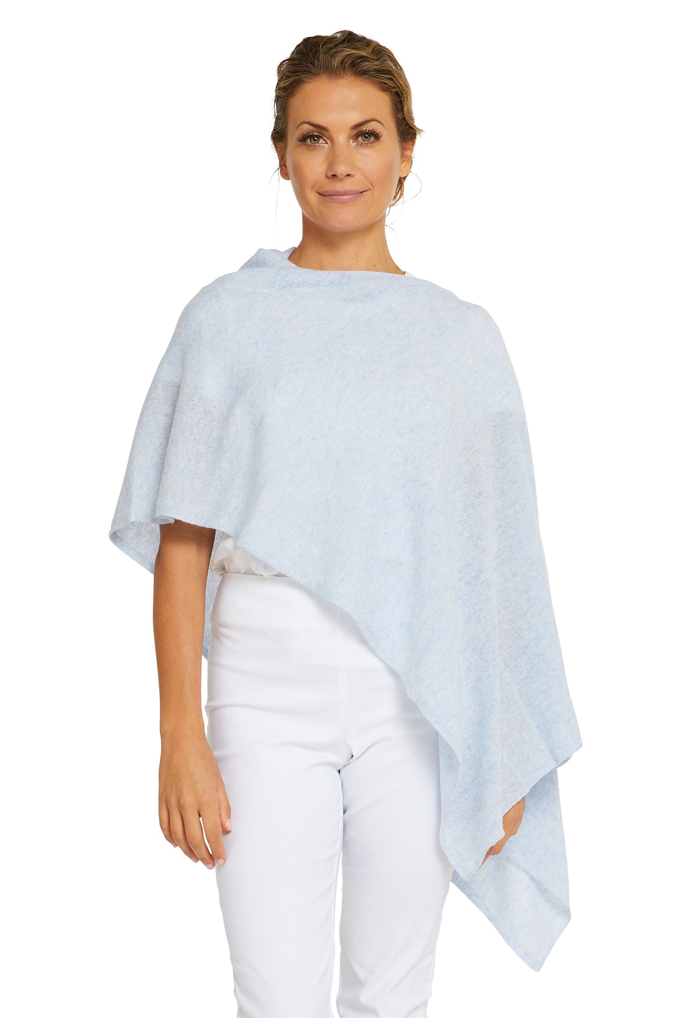 Periwinkle Cashmere Topper