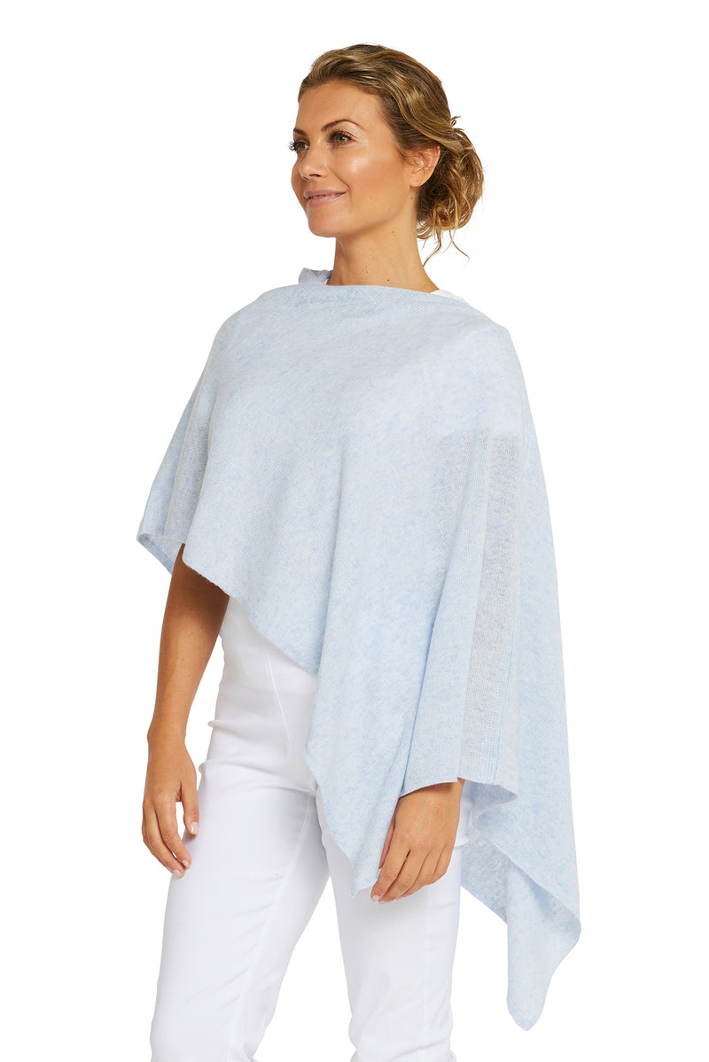 Periwinkle Cashmere Topper